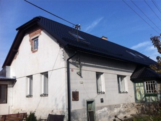 Provedení rekonstrukce střechy RD Veleboř - realizace v r. 2013