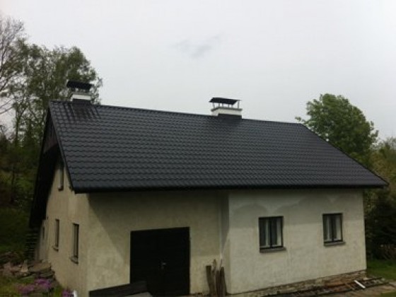 Provedení rekonstrukce střechy RD v Hynčicích pod Sušinou - realizace v r. 2014