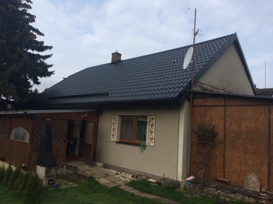 Provedení rekonstrukce střechy rodinného domu v Rohli - realizace v r. 2016