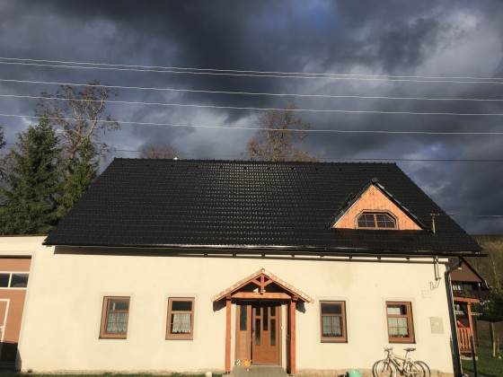 Provedení rekonstrukce střechy rodinného domu v Bukovicích - realizace v r. 2019